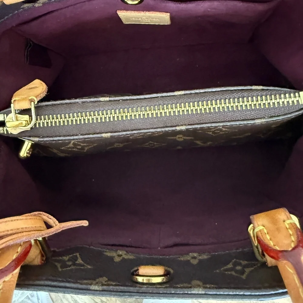 LOUIS VUITTON MONOGRAM MONTAIGNE BB CROSS BODY HANDBAG